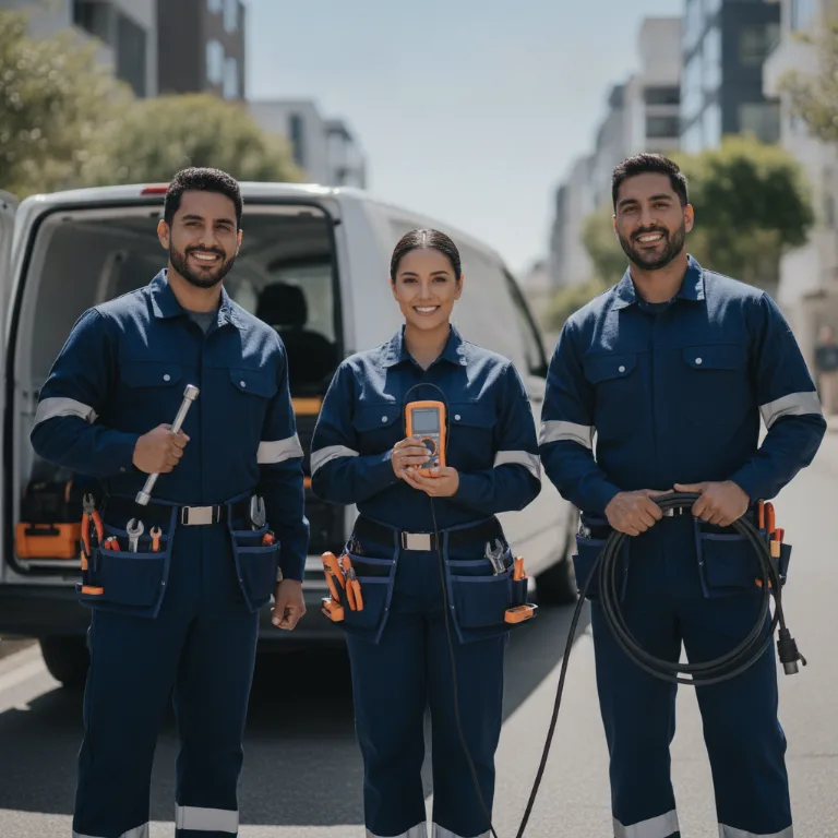 Ponto de Carregamento equipe em Camboriu
